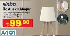 SİNBO ÜÇ AYAKLI ABAJUR SİNBO ÜÇ AYAKLI ABAJUR